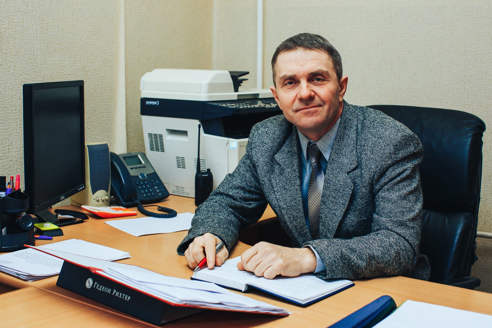  Начальник службы М.Л. Напольских