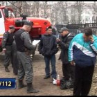 На ул. Поморской огнем был поврежден одноэтажный деревянный дом