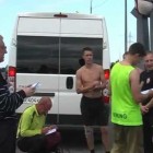 Спасатели пробежали легкоатлетическую эстафету по маршруту Холмогоры — Архангельск
