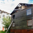 В субботу произошло два пожара в деревянных домах