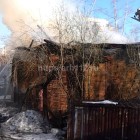В центре Архангельска горел деревянный дом 1916 года постройки
